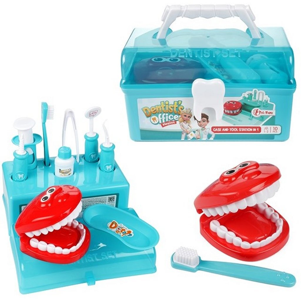 Toi-Toys Dental maleta con accesorios, 10dlg.