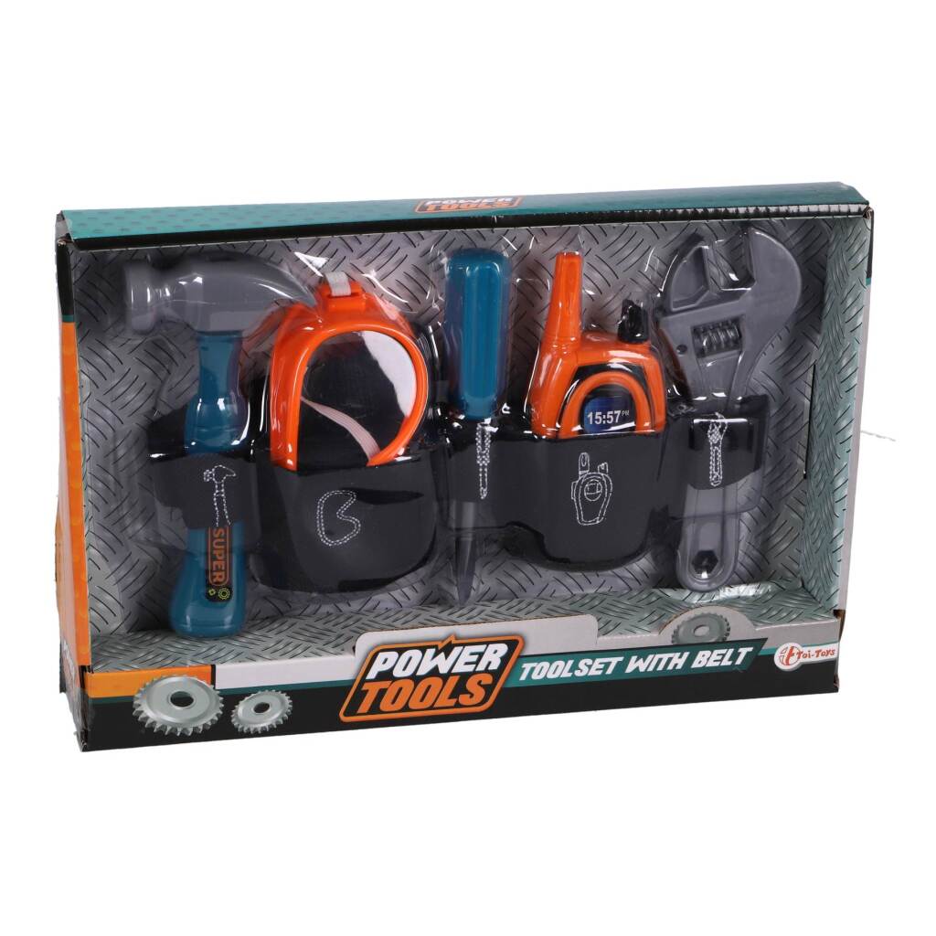 Toi-toys Tools Tool Set an Rieem 6-Stéck