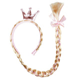 TOI-TOYS Amici Diadem con treccia e corona lunghe