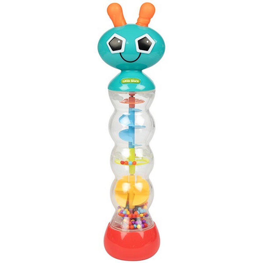 Toi-toys kleng Stäre ruppeg rattle mat Spigel