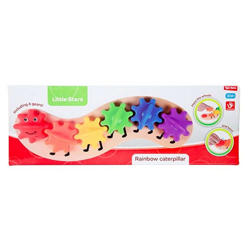 Toi-toys little regenboog tandwielrups