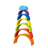 Toi-toys little regenboog stapeltoren 7-delig