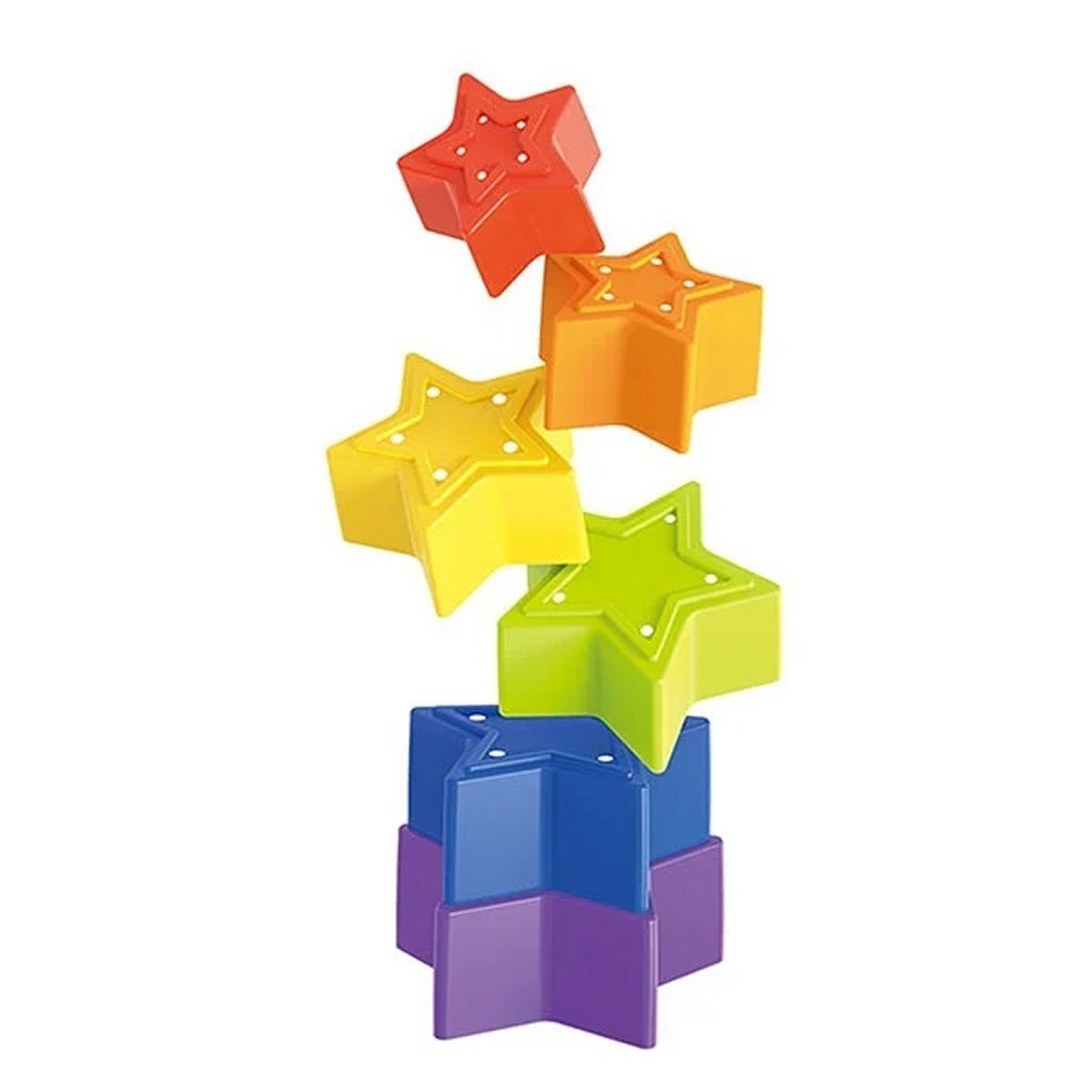 Toi-toys little stapeltoren ster 6-delig