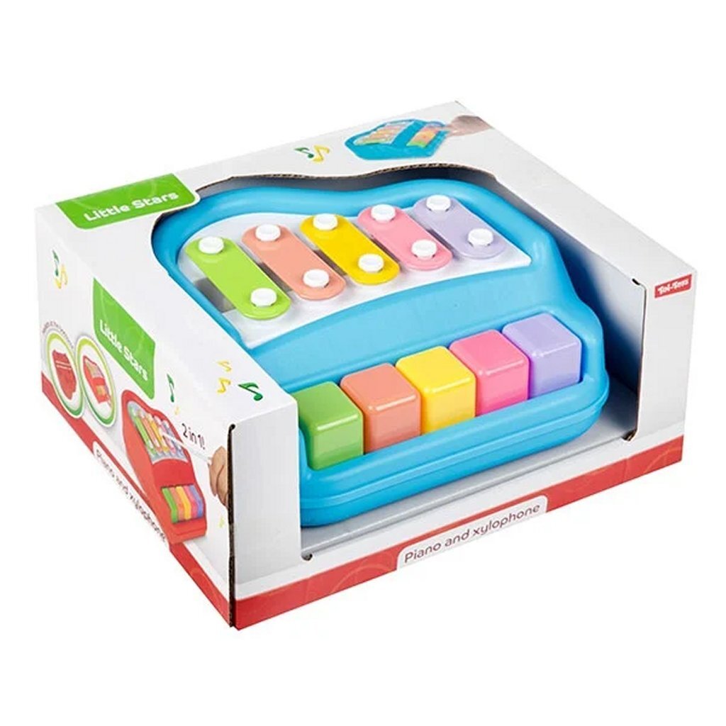 Toi-toys kleng Stäre Piano xylophon verschidde Versiounen