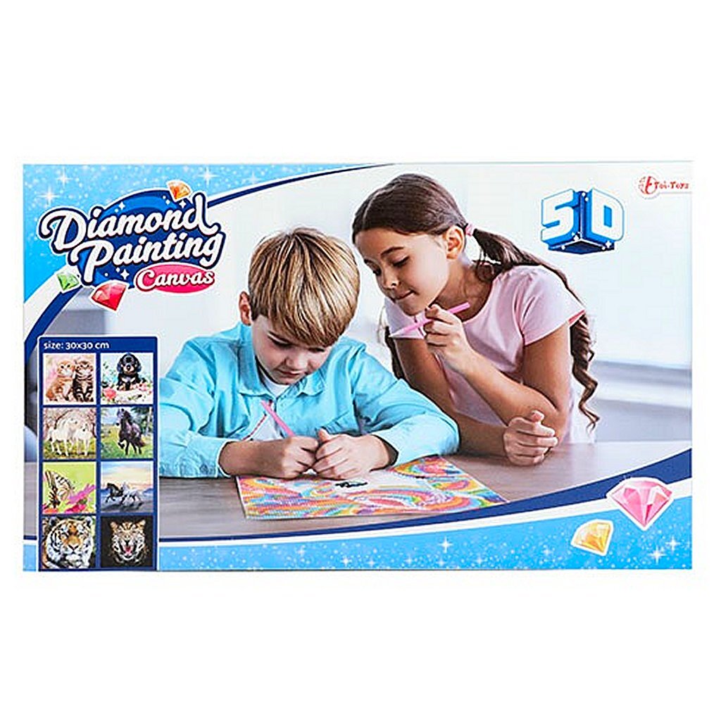 Toi-toys diamond painting van een hondje