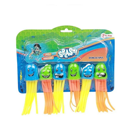Splash opduik octopussen 6 stuks