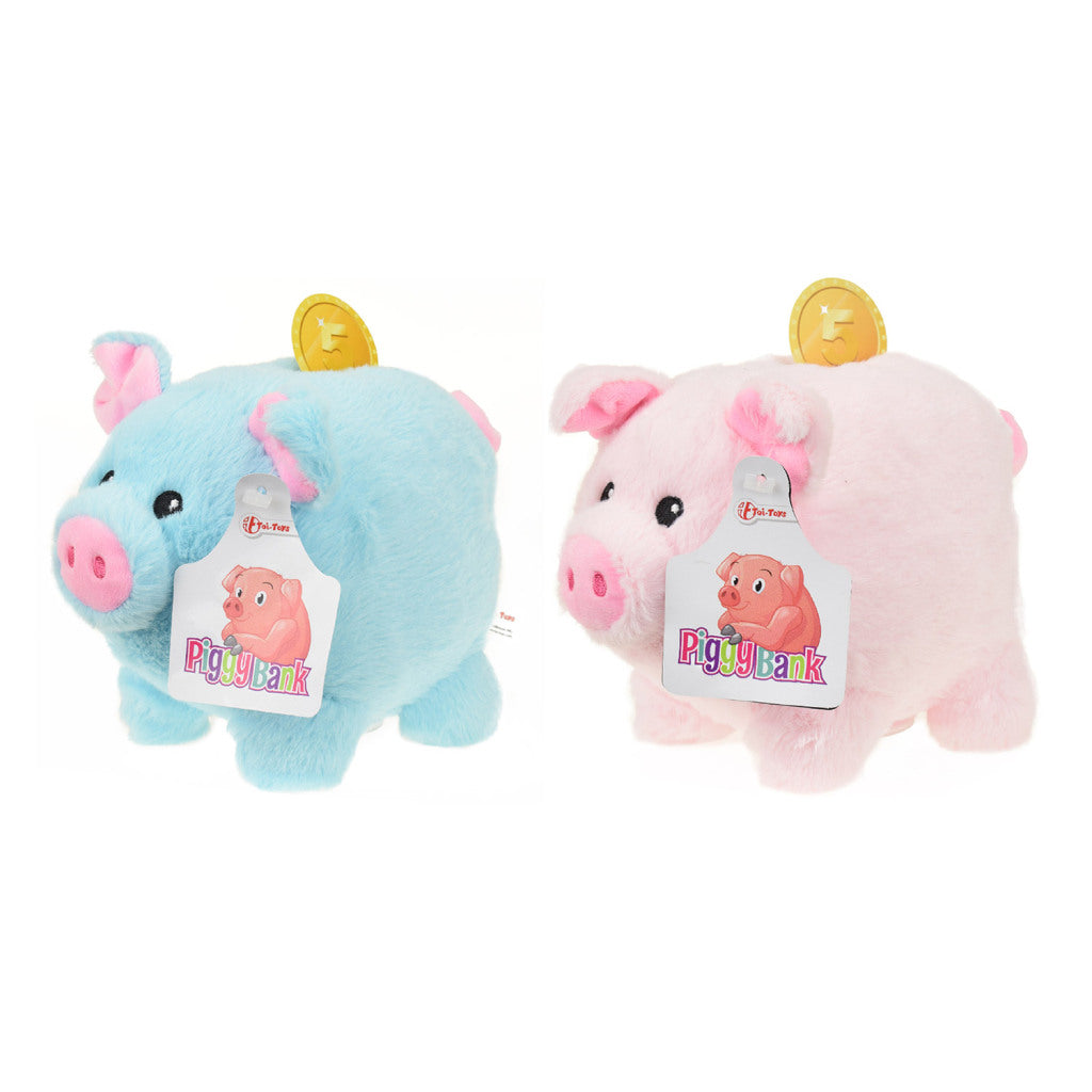 Toi-Toys Pluche Varken Spaarpot