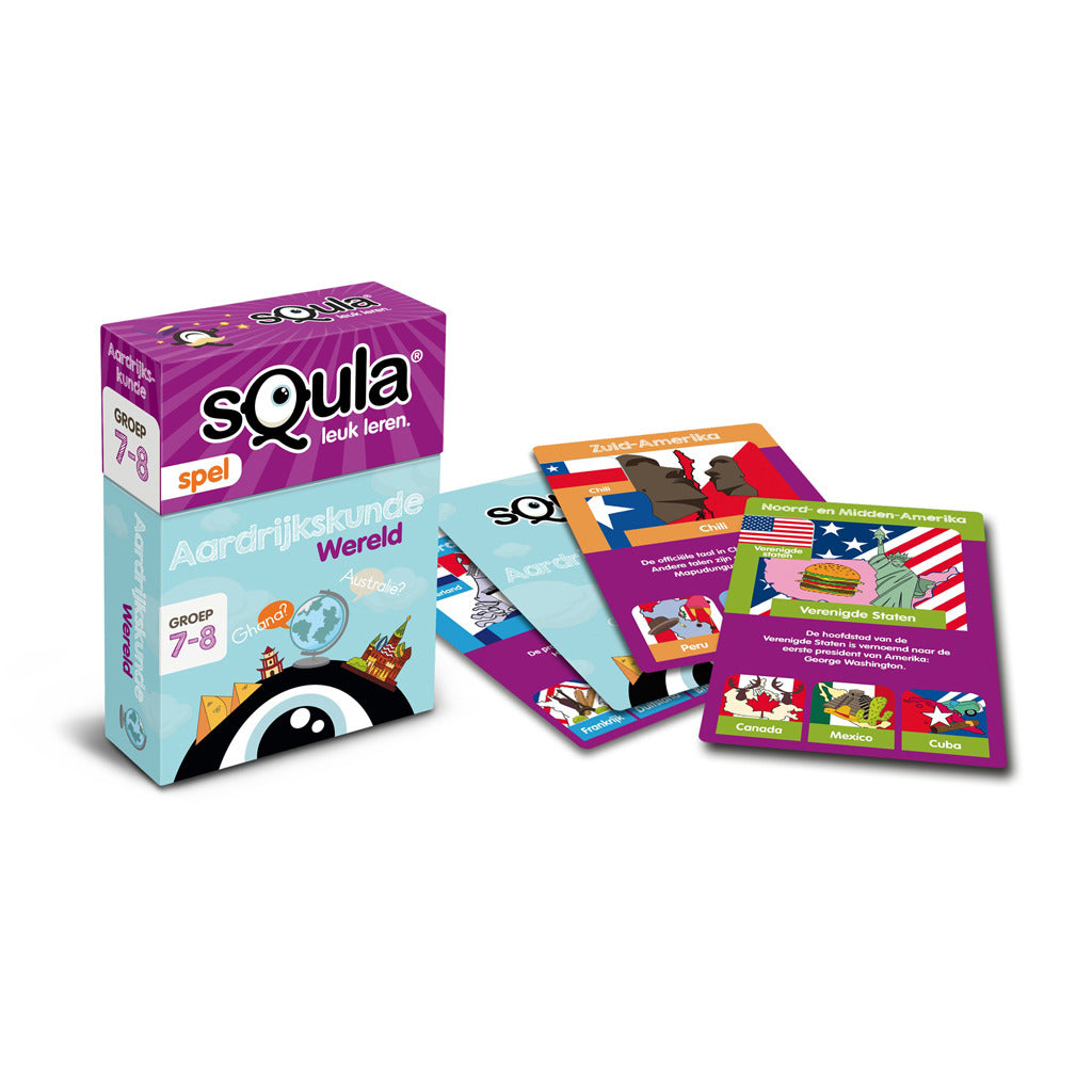 Identity Games Game Squla Geography Card Game