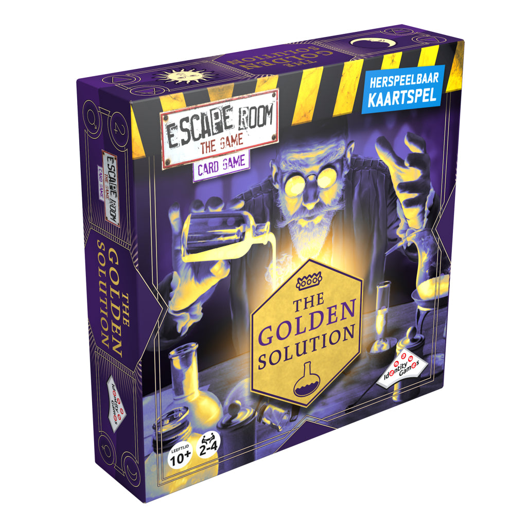 Identitetsspil Escape Room The Game Card Game The Golden Solution