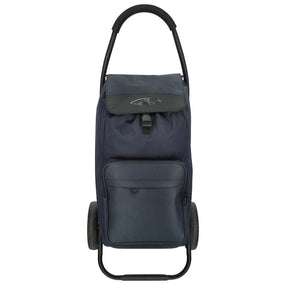 Secc boodschappentrolley twill nylon - blauw