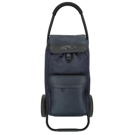 Secc boodschappentrolley twill nylon - blauw