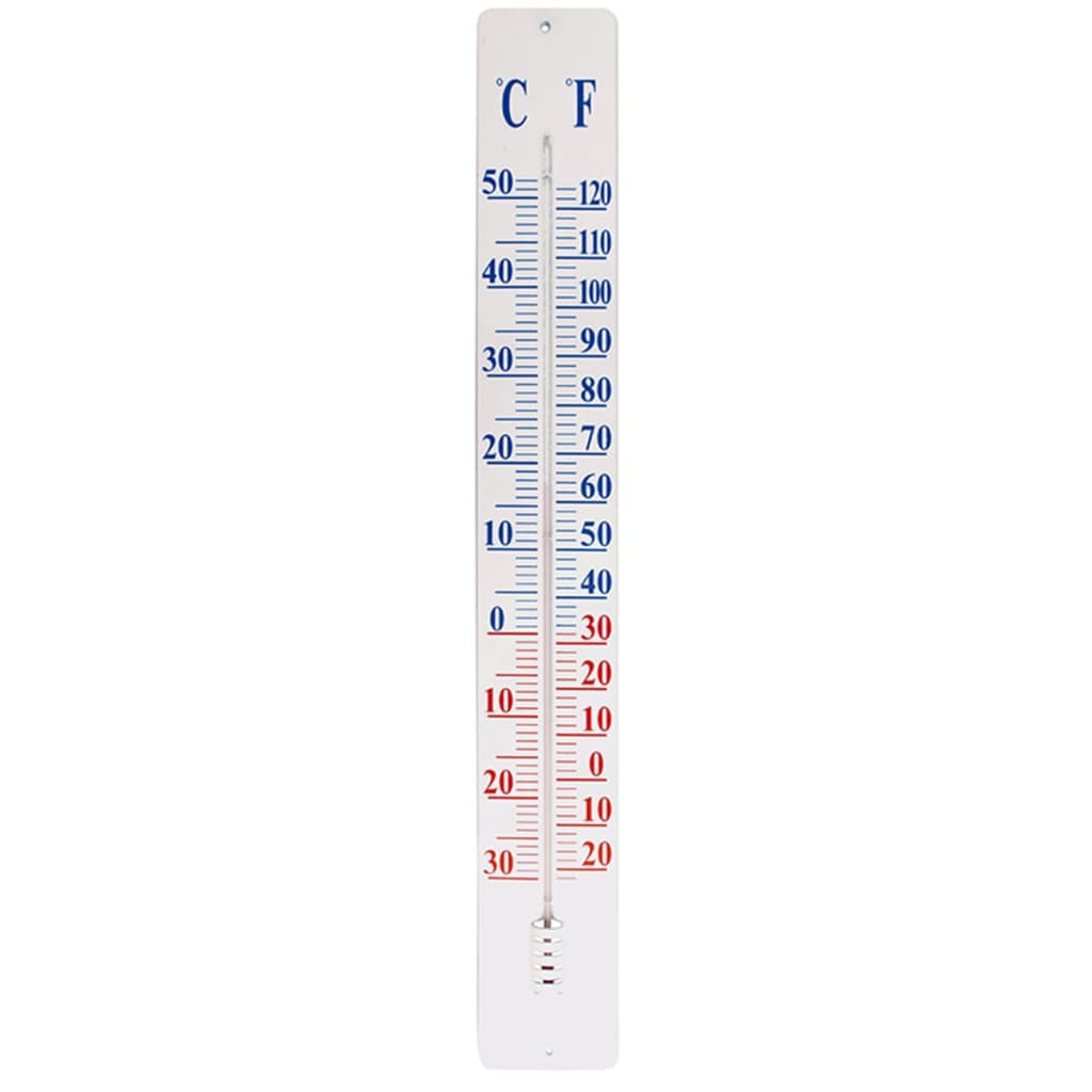 ESSCHERT CONCEPTION Thermomètre de conception Esschert sur plaque murale Th9 90 cm