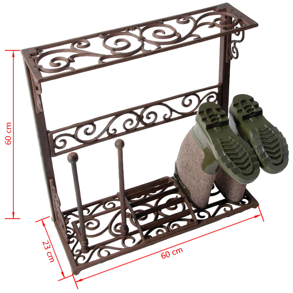 Esschert Design Esschert Design Boot rack s cast iron LH58