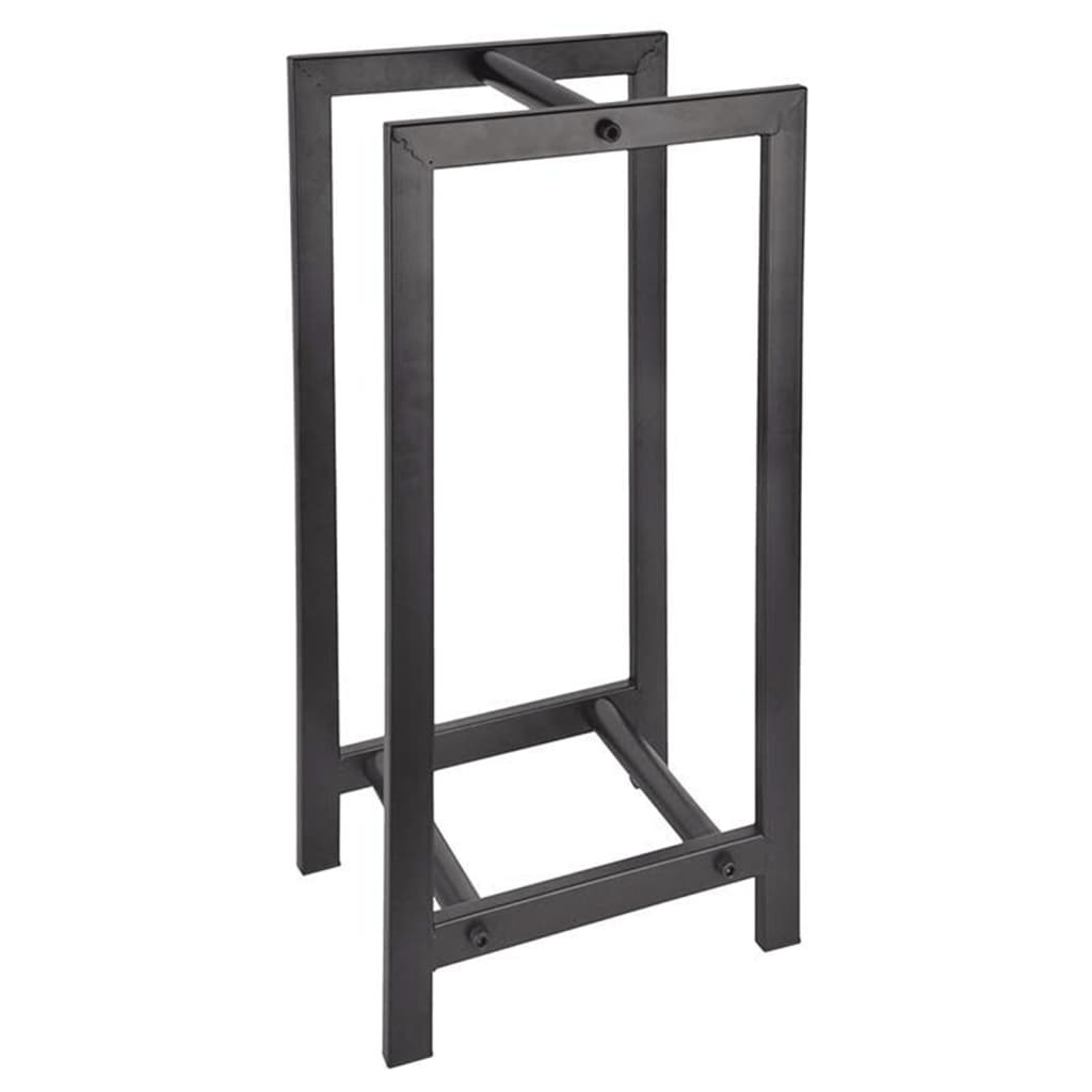 Design ESSCHERT ESSCHERT Design Rack de almacenamiento de madera Negro