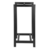 Design ESSCHERT ESSCHERT Design Rack de almacenamiento de madera Negro