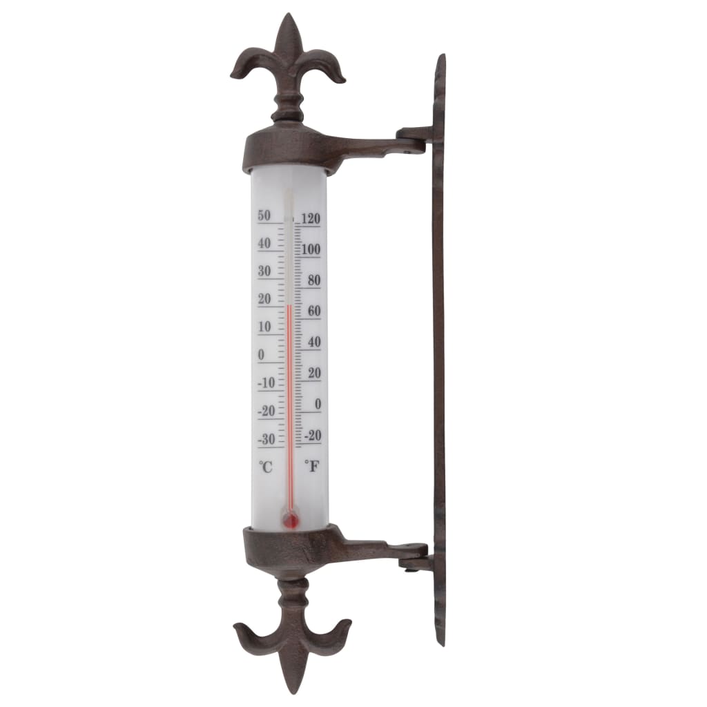 Esschert Design Esschert Design Window Frame Thermometer Gjutjärn