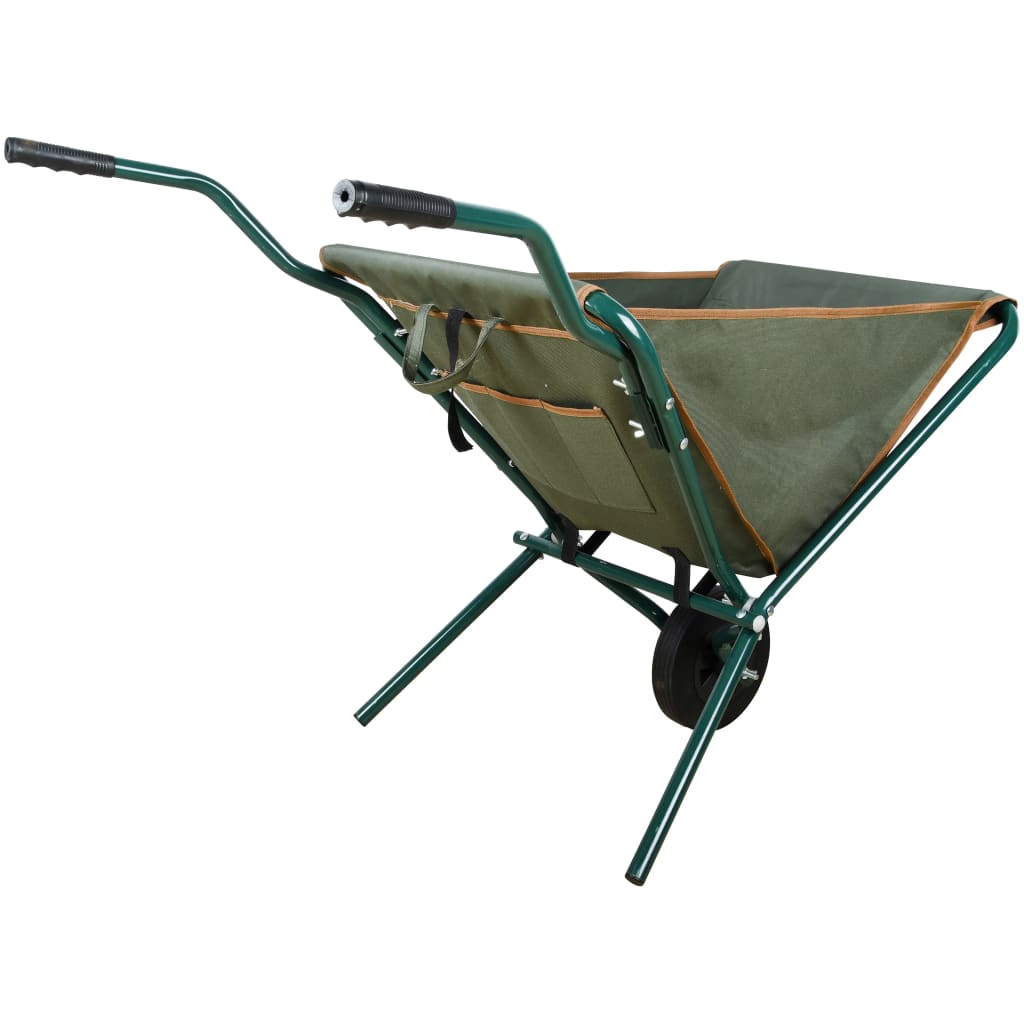 Esschert Design Esschert Design Wheelbarrow Folding Green GT138