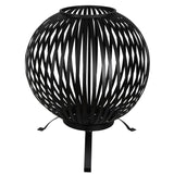 Esschert Design ESSCHERT Design Fire Korf Ball -Shaped Carbon Steel Black FF400