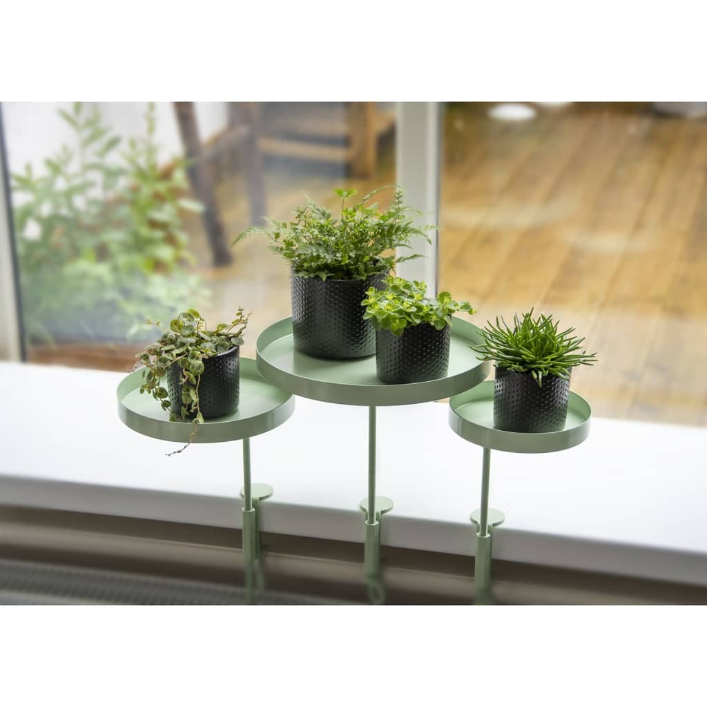 ESSCHERT Design Esschert Design Plant Blak con abrazadera alrededor de M Green