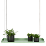 Esschert design plantenblad hangend rechthoekig l groen