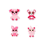 Ojo valentijn pluche collectables 10cm 4 assorti