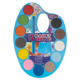 Creative Craft Group Watercolor Palet, 12 barv