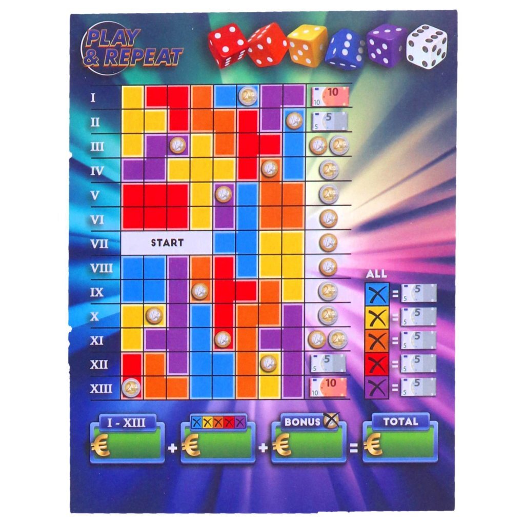 Creative Craft Group Family Games 4in1 Dice Games