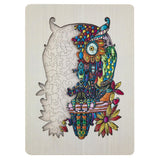 Grupo de artesanía creativa Moxy Wooden Puzzle Owl 133 Piezas