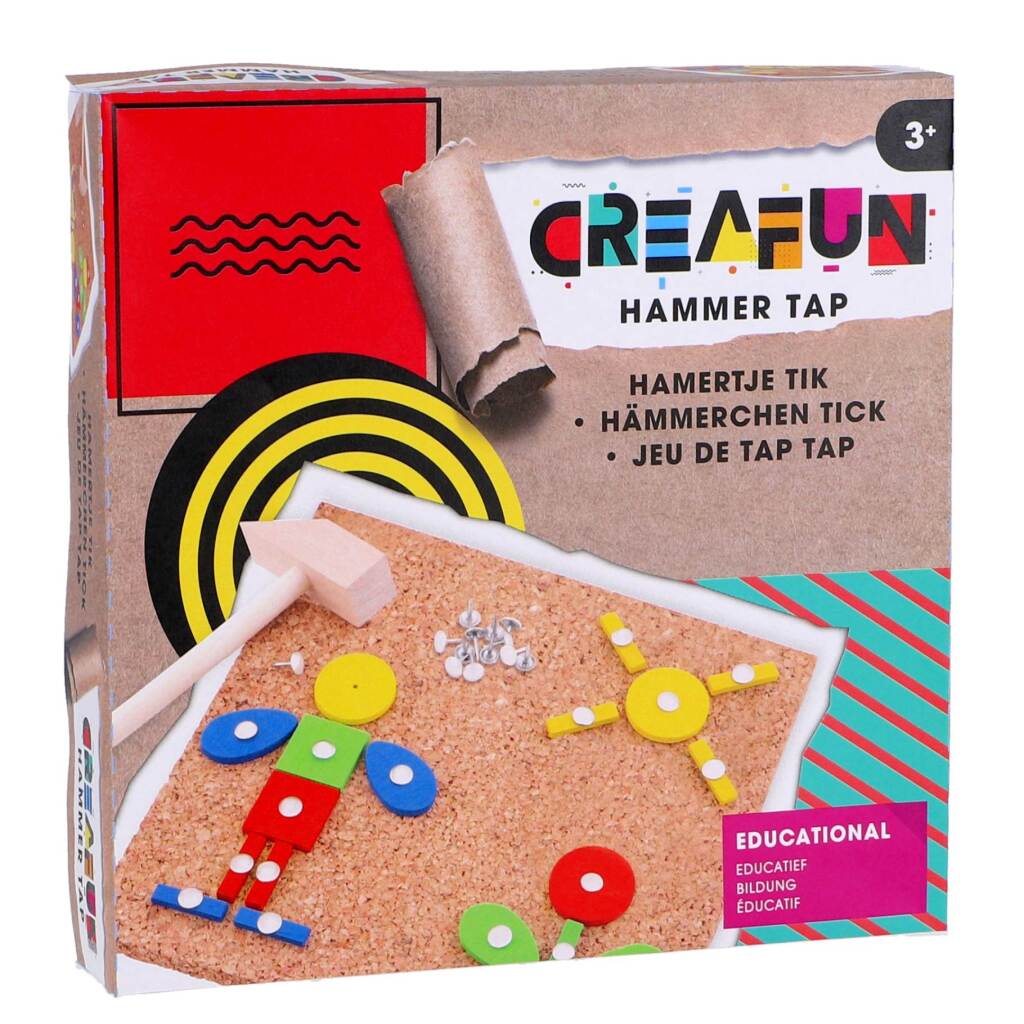 Creafun hamertje tik 74-delig