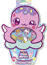 Totum mini mymy stickerboek - 18 pagina's - 250+ vorm- en metallic stickers - speelgoed kinderen - knutselen - voor meisjes en jongens - ook voor kleuters - vanaf 3 jaar