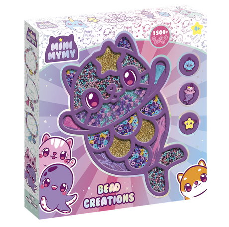 Totum mini mymy kralen set voor armbandjes maken - 1500+ kralen - speelgoed kinderen - knutselen - voor meisjes - vanaf 4 jaar