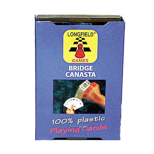 Longfield Play Cards 100% plastikowy