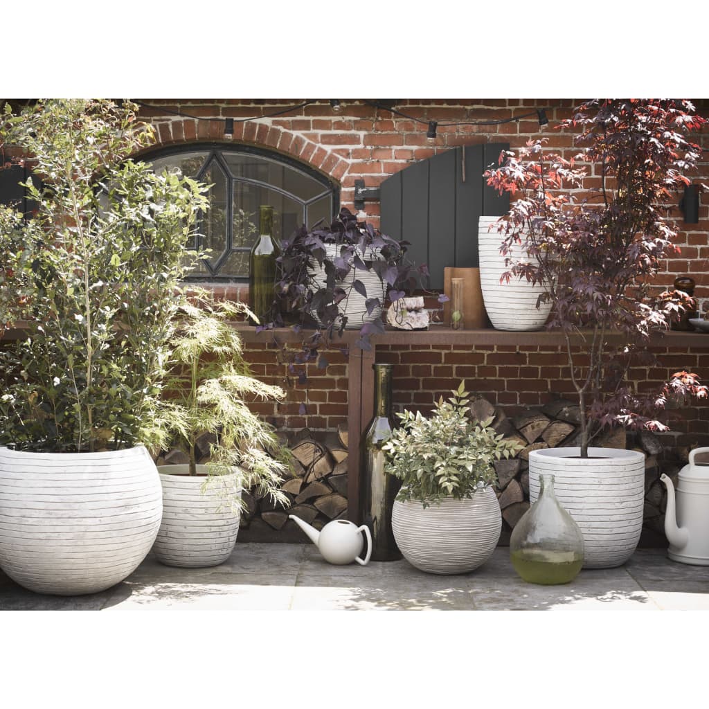 Capi Capi Flowerpot Nature RIB Spherical 40x32 CM COLLADO -COLLADO KOFI270