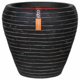 Capi Capi Flowerpot Nature Row Taps 42x38 CM Antracita PKRWZ362