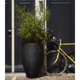 Capi Capi Flowerpot Nature Rib Elegant Deluxe 45x72 CM Negro