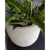 Capi plantenbak waste rib 43x41 cm terrazzo beige