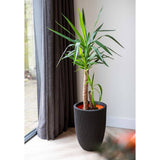 Capi Capi Flowerpot Groove Elegant 46x58 cm Black