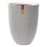 Capi Capi Flowerpot Groove Elegancki 34x46 cm w kolorze kości słoniowej