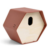 Capi capi vogelhuisje hive 2 ovaal gat 19x23x20 cm bruin