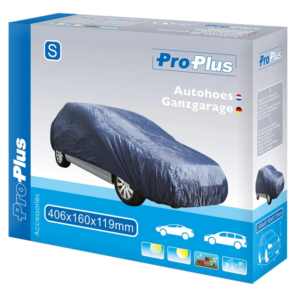 Proplus Autohoes s 406x160x119 cm temno modra