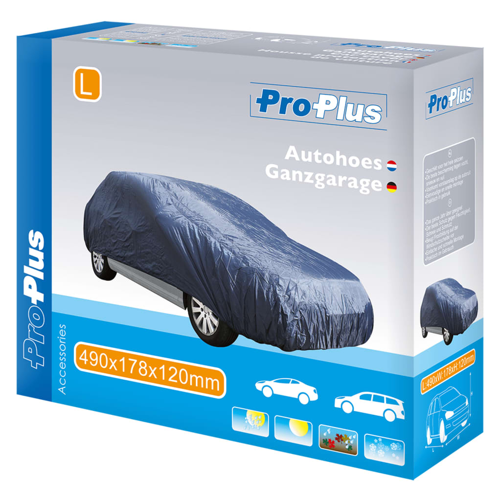 ProPlus Autohoes L 490x178x120 cm donkerblauw