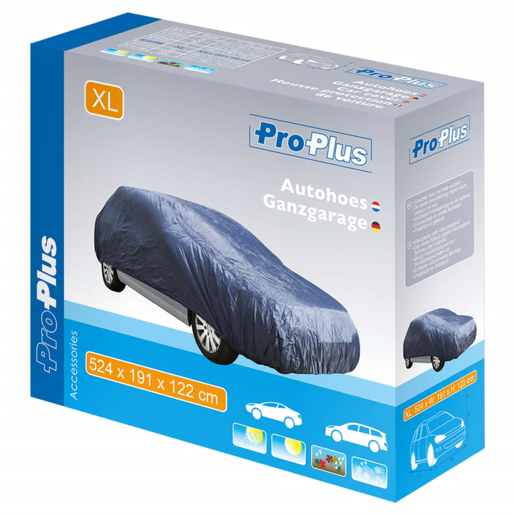 Proplus Autohoes XL 524x191x122 cm dunkelblau