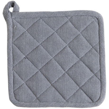 Linen and more lm pannenlap 20x20cm - indi grijs