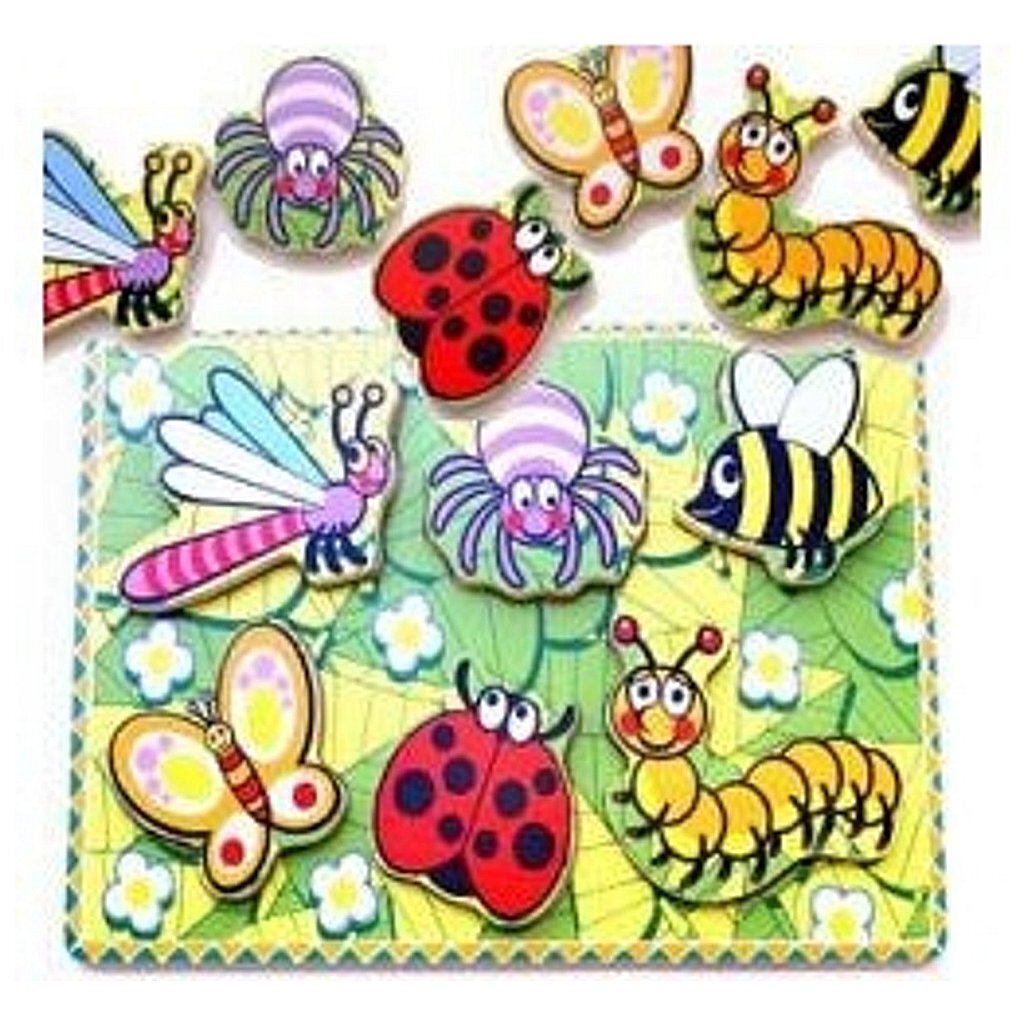 Simply for kids simply for houten insecten puzzel