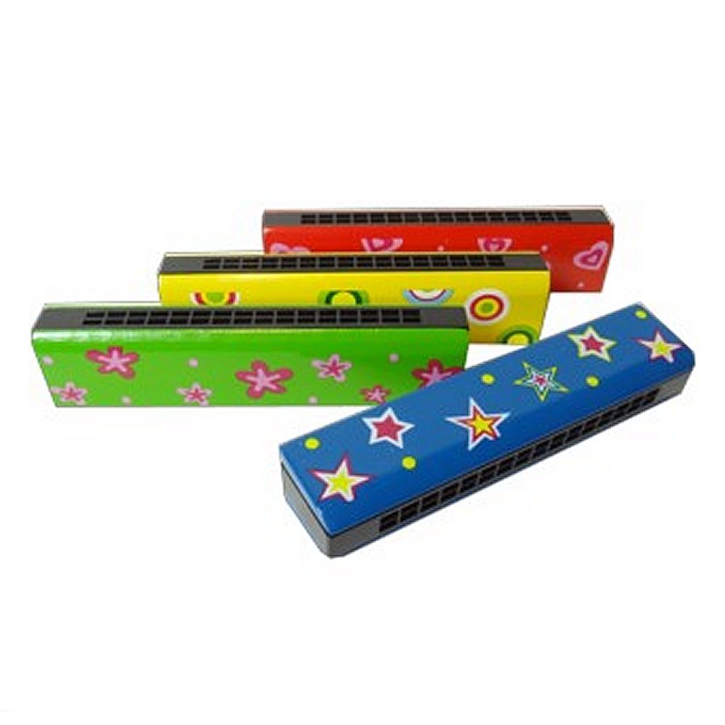 Simply for kids wooden harmonica