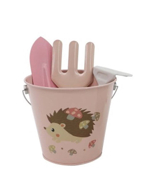 Tuinset metaal hout egel. 3+ | 2 stuks