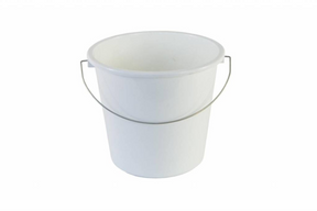 Emmer 5 liter - wit