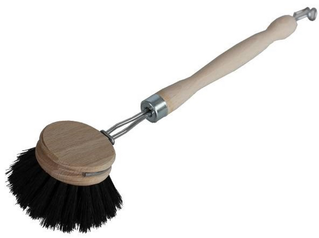 Cleany afwasborstel rond hout paardenhaar