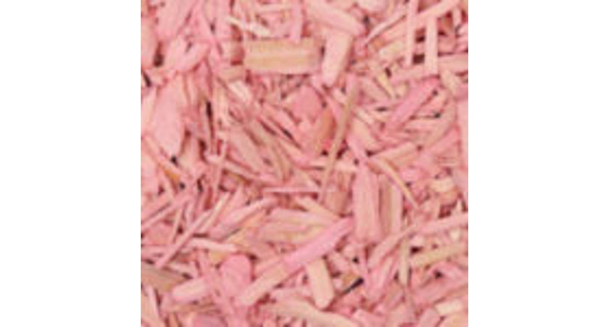 Houtsnippers - licht roze - zak per 5 liter - 10-20mm