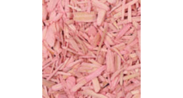 Houtsnippers - licht roze - zak per 5 liter - 10-20mm